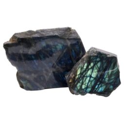 Natural Labradorite Rough Edge Set T3084 | Crystal Factory
