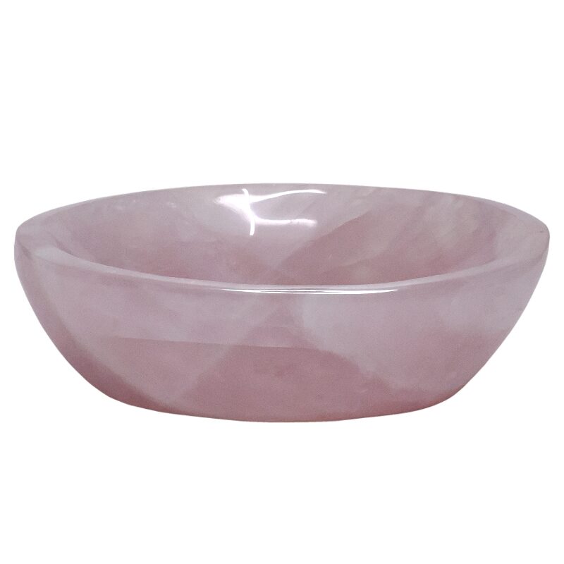 1.6kg Rose Quartz Bowl V47 4 1.6kg Rose Quartz Bowl V47