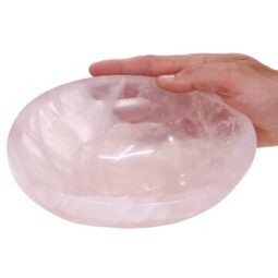 1.7kg Rose Quartz Bowl V48 7