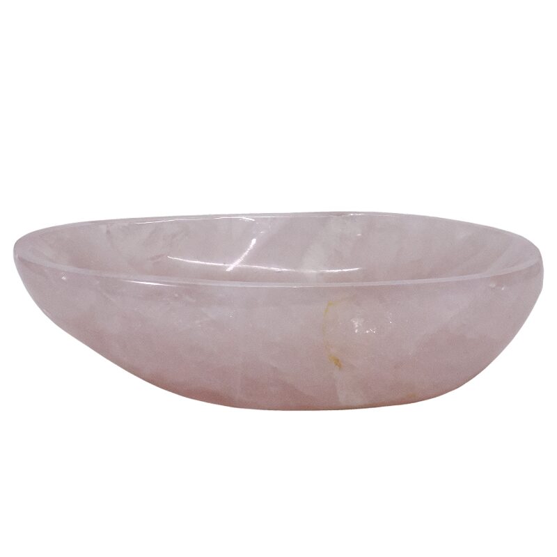 1.5kg Rose Quartz Bowl V49 5 1.5kg Rose Quartz Bowl V49