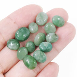 7.99gram Emerald Beads Parcel 13 Pieces B776 | Crystal Factory