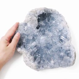 Celestite Druze Cluster Specimen S1570 | Crystal Factory