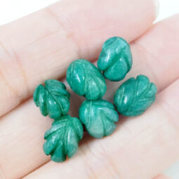 Emerald Beads Parcel 6 Pieces B775 | Crystal Factory