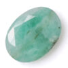 Emerald Faceted Oval Gemstone B772 | Crystal Factory
