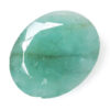 Emerald Faceted Oval Gemstone B773 | Crystal Factory