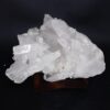 6.5kg Clear Quartz Cluster on Timber Stand 12cm J2191 2 Clear Quartz Cluster on Timber Stand 12cm J2191 | Crystal Factory