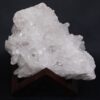 7.5kg Clear Quartz Cluster on Timber Stand 12cm J2193 2 Clear Quartz Cluster on Timber Stand 12cm J2193 | Crystal Factory
