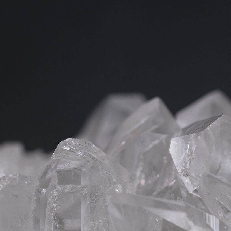 9.5kg Clear Quartz Cluster on Timber Stand 12cm J2194 5 Clear Quartz Cluster on Timber Stand 12cm J2194 | Crystal Factory