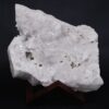 Clear Quartz Cluster on Timber Stand 12cm J2197 | Crystal Factory