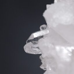 8.2kg Clear Quartz Cluster on Timber Stand 12cm J2197 10 Clear Quartz Cluster on Timber Stand 12cm J2197 | Crystal Factory
