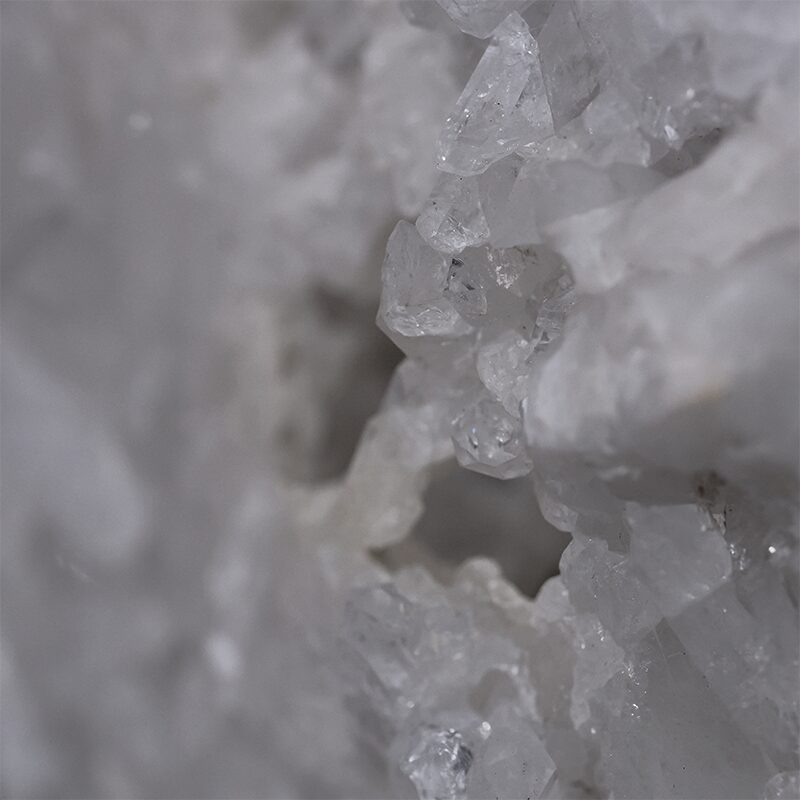 8.2kg Clear Quartz Cluster on Timber Stand 12cm J2197 7 Clear Quartz Cluster on Timber Stand 12cm J2197 | Crystal Factory
