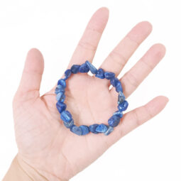 Kyanite Freeform Beads Bracelet | Crystal Factory