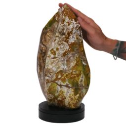 Ocean Jasper Polished Freeform Flame L522 | Crystal Factory