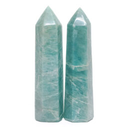Madagascar Amazonite Terminated Point Set 2 Pieces B776 | Crystal Factory