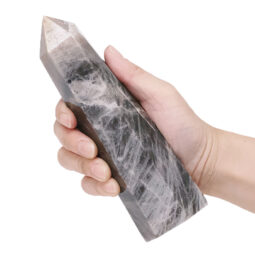 Madagascar Black Moonstone Terminated Point | Crystal Factory