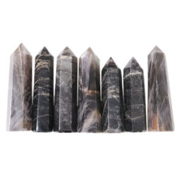 Madagascar Black Moonstone Terminated Point | Crystal Factory