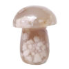 Madagascar Flower Agate Crystal Mushroom - Large | Crystal Factory
