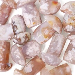Madagascar Flower Agate Crystal Mushroom - Large | Crystal Factory