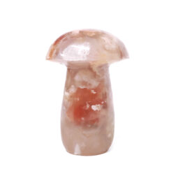 Madagascar Flower Agate Crystal Mushroom - Small | Crystal Factory