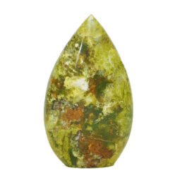Madagascar Green Opal Teardrop Crystal Point (9cm-10cm) | Crystal Factory