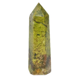 Madagascar Green Opal Terminated Point | Crystal Factory