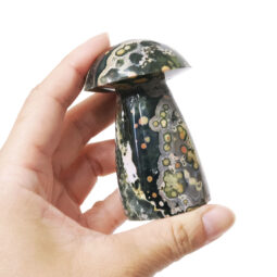 Madagascar Ocean Jasper Crystal Mushroom - Large 15 Madagascar Ocean Jasper Crystal Mushroom - Large | Crystal Factory