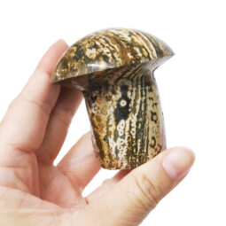 Madagascar Ocean Jasper Crystal Mushroom - Large 14 Madagascar Ocean Jasper Crystal Mushroom - Large | Crystal Factory