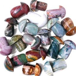 Madagascar Ocean Jasper Crystal Mushroom - Small 10 Madagascar Ocean Jasper Crystal Mushroom - Small | Crystal Factory