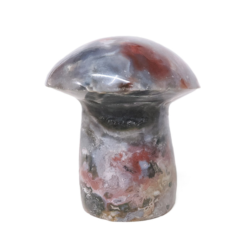 Madagascar Ocean Jasper Crystal Mushroom - Small 7 Madagascar Ocean Jasper Crystal Mushroom - Small | Crystal Factory