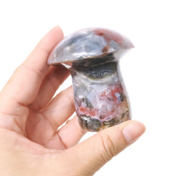 Madagascar Ocean Jasper Crystal Mushroom - Small 14 Madagascar Ocean Jasper Crystal Mushroom - Small | Crystal Factory