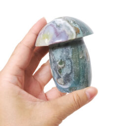 Madagascar Ocean Jasper Crystal Mushroom - Small 15 Madagascar Ocean Jasper Crystal Mushroom - Small | Crystal Factory