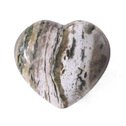 Madagascar Ocean Jasper Heart Crystal Stone | Crystal Factory