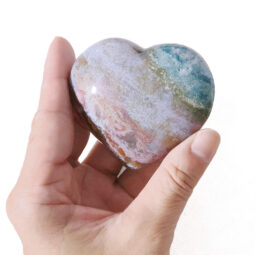 Madagascar Ocean Jasper Heart (5-7cm) Set 9 Pieces 16 Madagascar Ocean Jasper Heart (5-7cm) Set 9 Pieces - Image 7