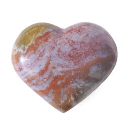 Madagascar Ocean Jasper Heart Crystal Stone | Crystal Factory