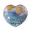 Madagascar Ocean Jasper Heart Crystal Stone | Crystal Factory