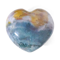 Madagascar Ocean Jasper Heart Crystal Stone | Crystal Factory