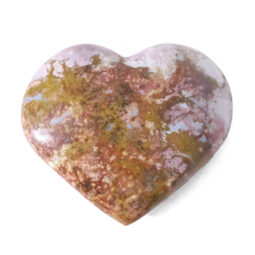 Madagascar Ocean Jasper Heart Crystal Stone | Crystal Factory