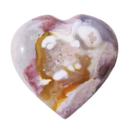 Madagascar Ocean Jasper Heart Crystal Stone | Crystal Factory