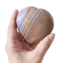 Madagascar Ocean Jasper Heart Crystal Stone | Crystal Factory