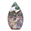 Madagascar Ocean Jasper Teardrop Crystal Point (10cm-12cm) | Crystal Factory