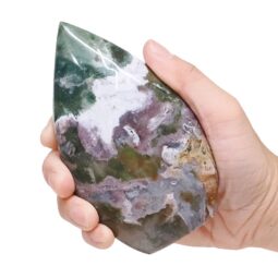 Madagascar Ocean Jasper Teardrop Crystal Point (10cm-12cm) | Crystal Factory