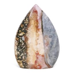 Madagascar Ocean Jasper Teardrop Crystal Point (10cm-12cm) | Crystal Factory