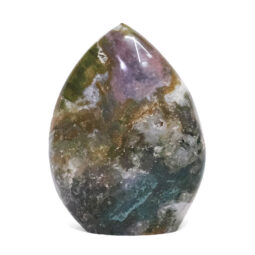 Madagascar Ocean Jasper Teardrop Crystal Point (9cm-10cm) | Crystal Factory