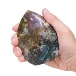 Madagascar Ocean Jasper Teardrop Crystal Point (9cm-10cm) | Crystal Factory
