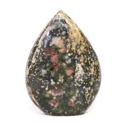 Madagascar Ocean Jasper Teardrop Crystal Point (9cm-10cm) | Crystal Factory