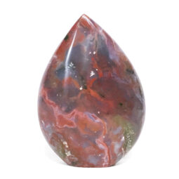 Madagascar Ocean Jasper Teardrop Crystal Point (9cm-10cm) | Crystal Factory