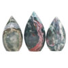 Madagascar Ocean Jasper Teardrop Crystal Point Set 3 Pieces K1198 | Crystal Factory