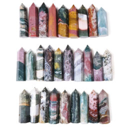 Madagascar Ocean Jasper Terminated Point (13cm-16cm) | Crystal Factory