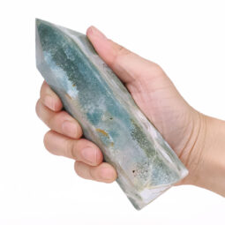 Madagascar Ocean Jasper Terminated Point (13cm-16cm) | Crystal Factory