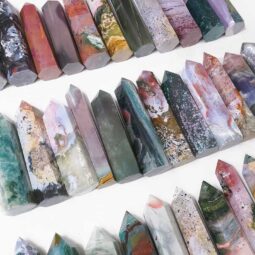 Madagascar Ocean Jasper Terminated Point (13cm-16cm) | Crystal Factory